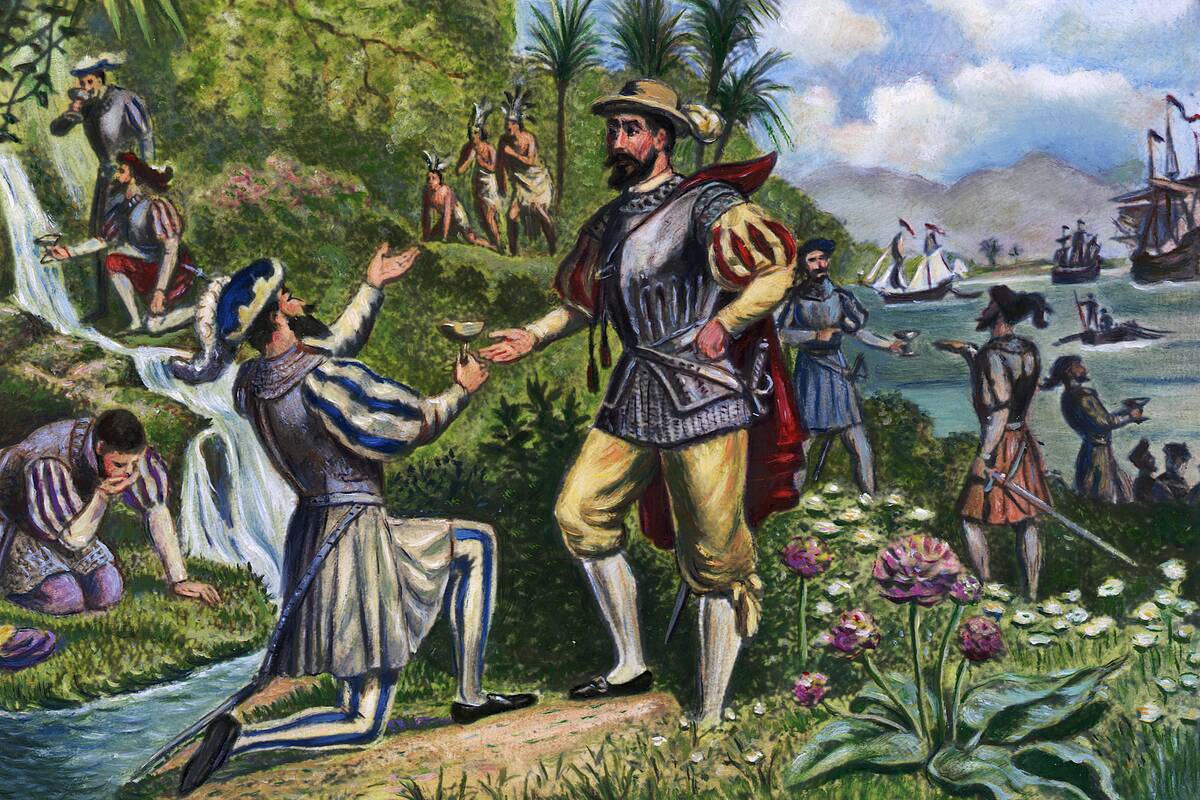 Genview Ponce De Leon at the Fountain of Youth
