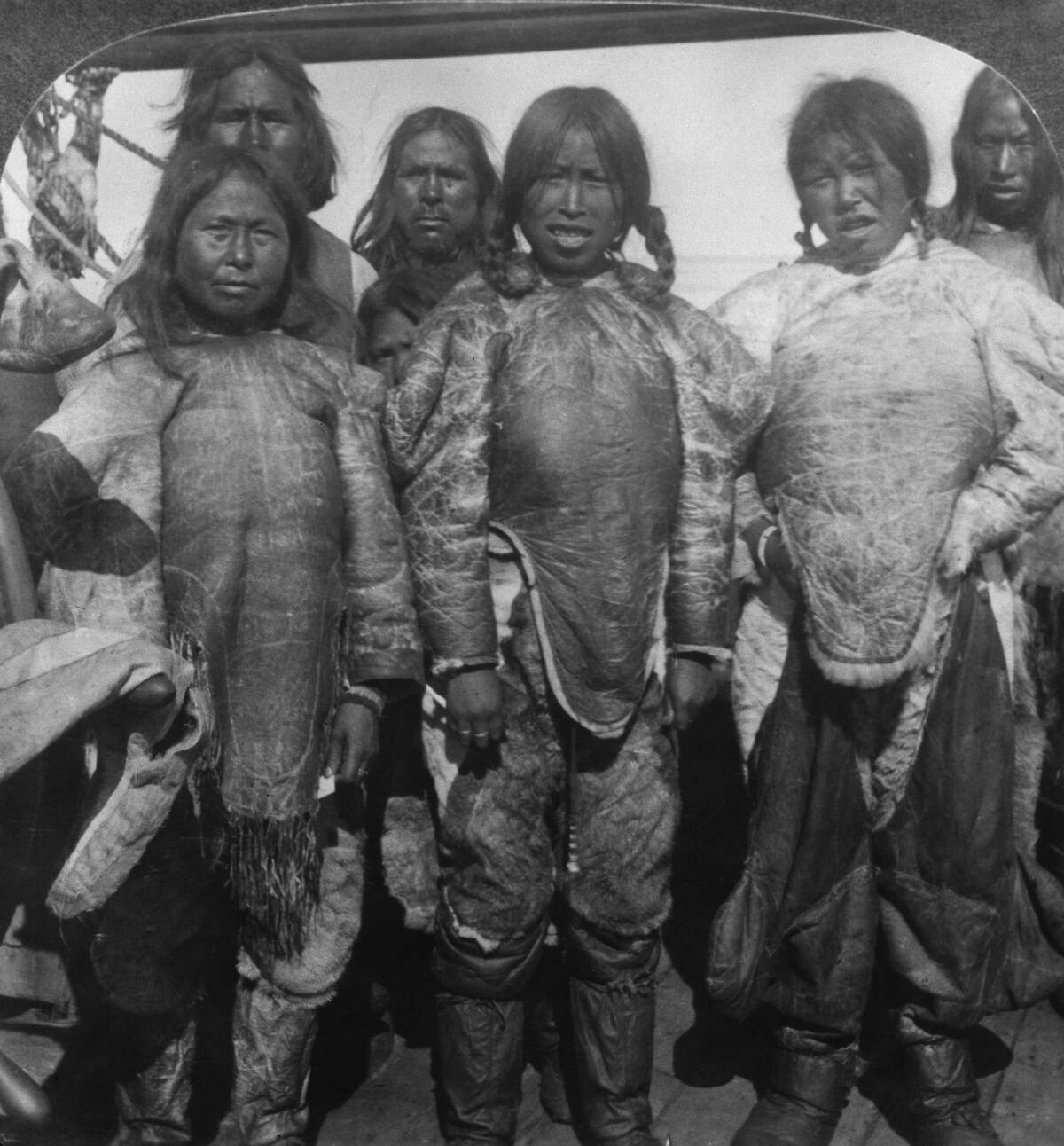 Greenlandic Inuit Women, Cape York, Greenland