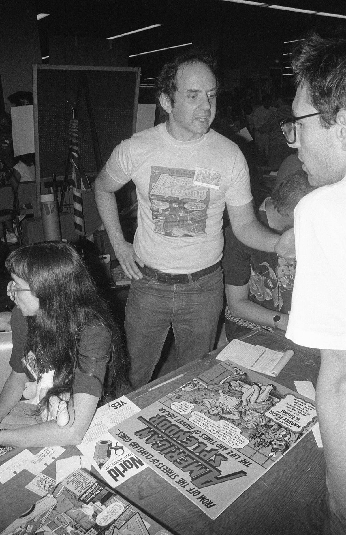 Harvey Pekar At The San Diego Comic Con