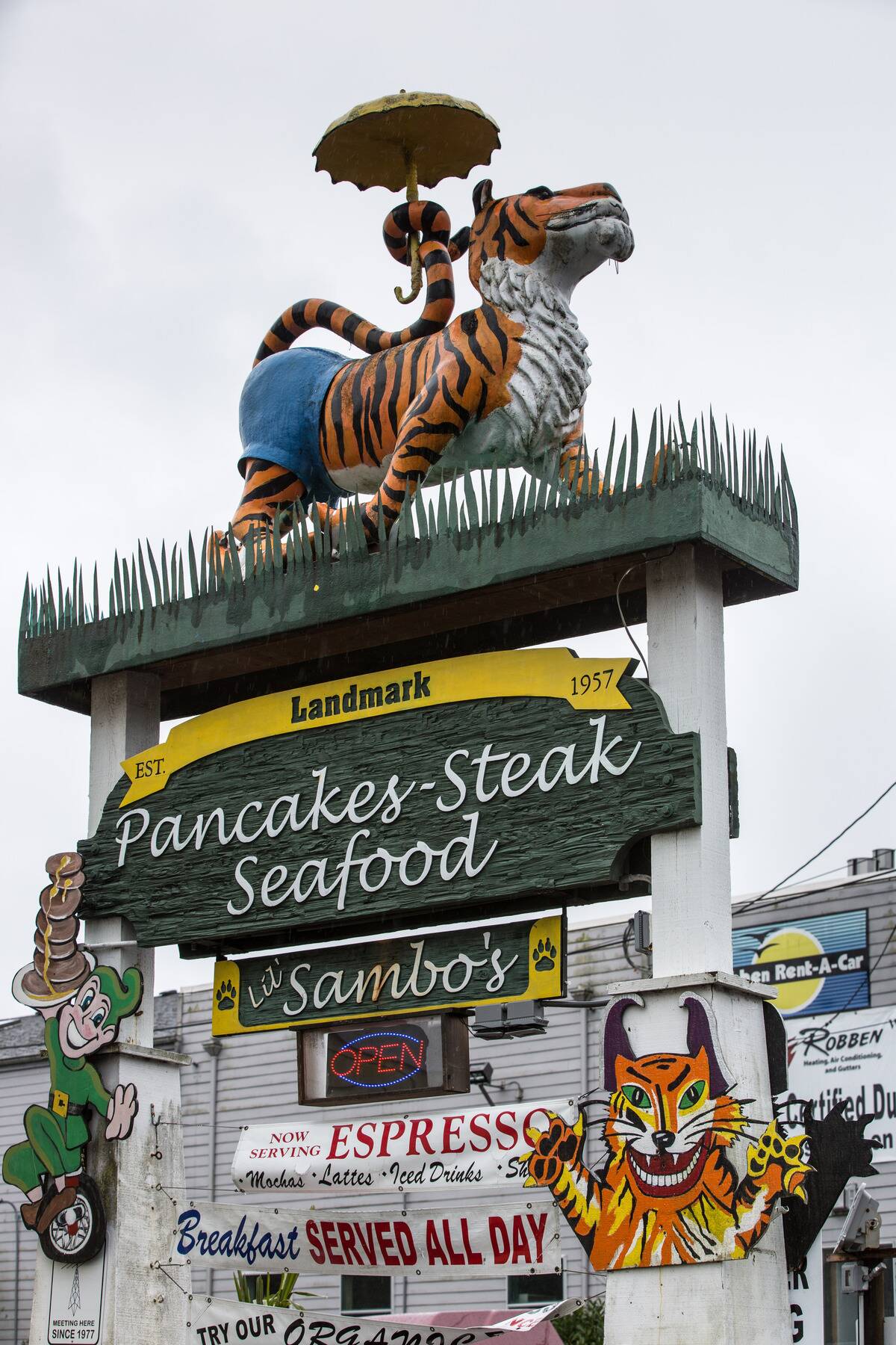 Heavy Spring Rains Drench Oregon's Coast