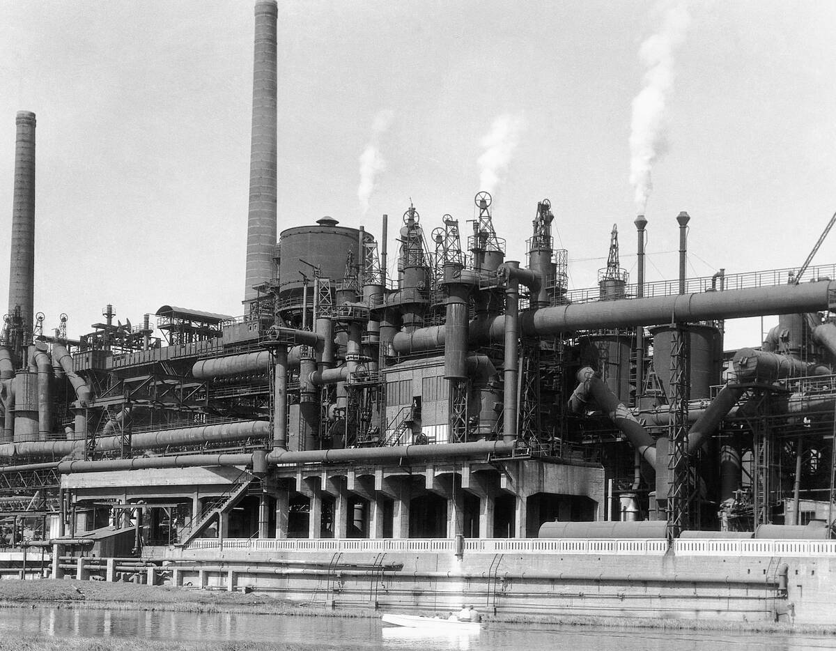 Iron And Steel Furnace At Metalworks