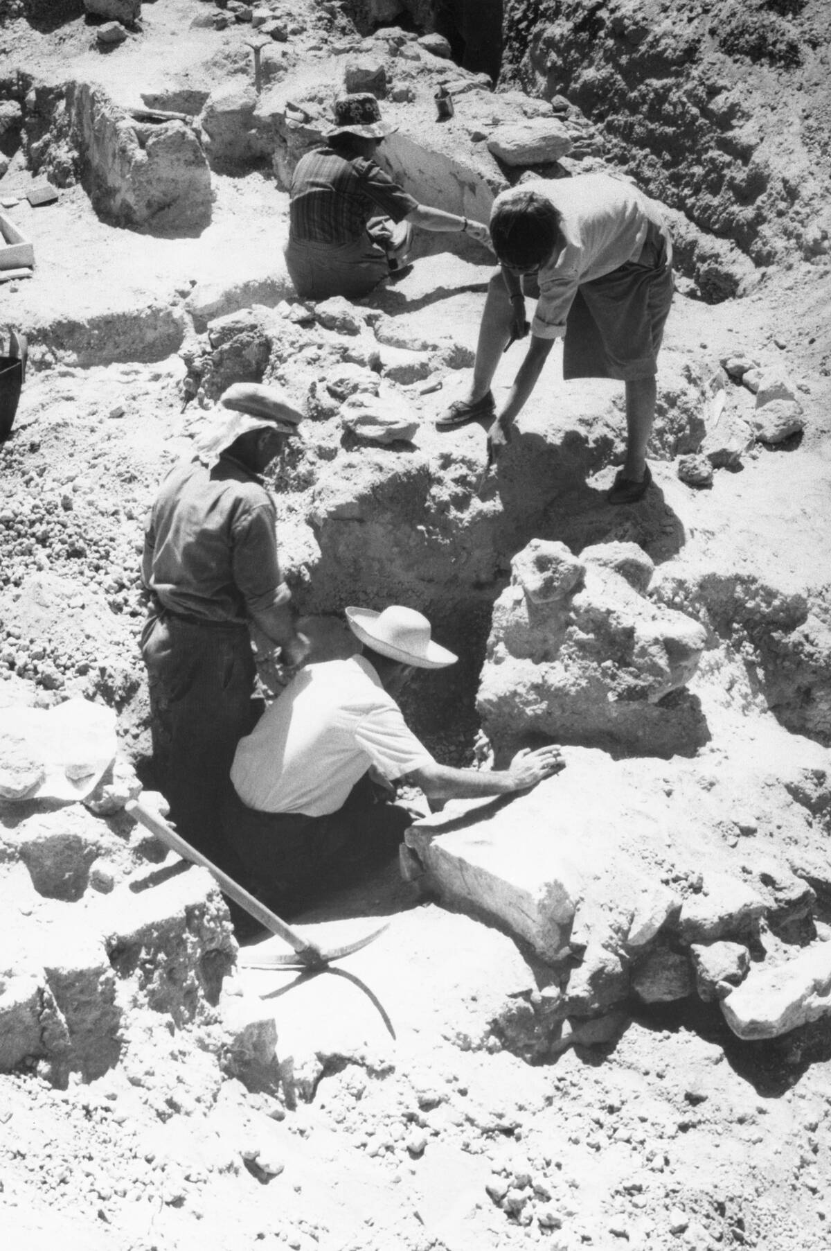 James Mavor and Others Excavating