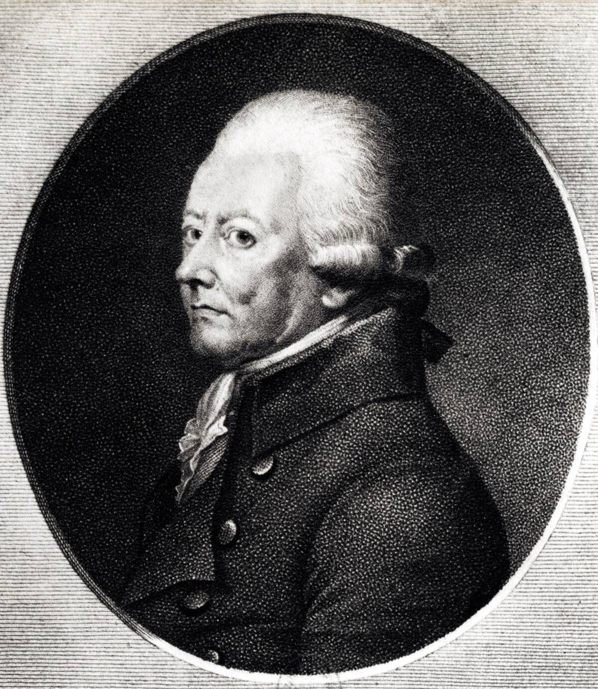 Jean-Georges Noverre, portrait. French choreographer, writer, and ballet reformer.