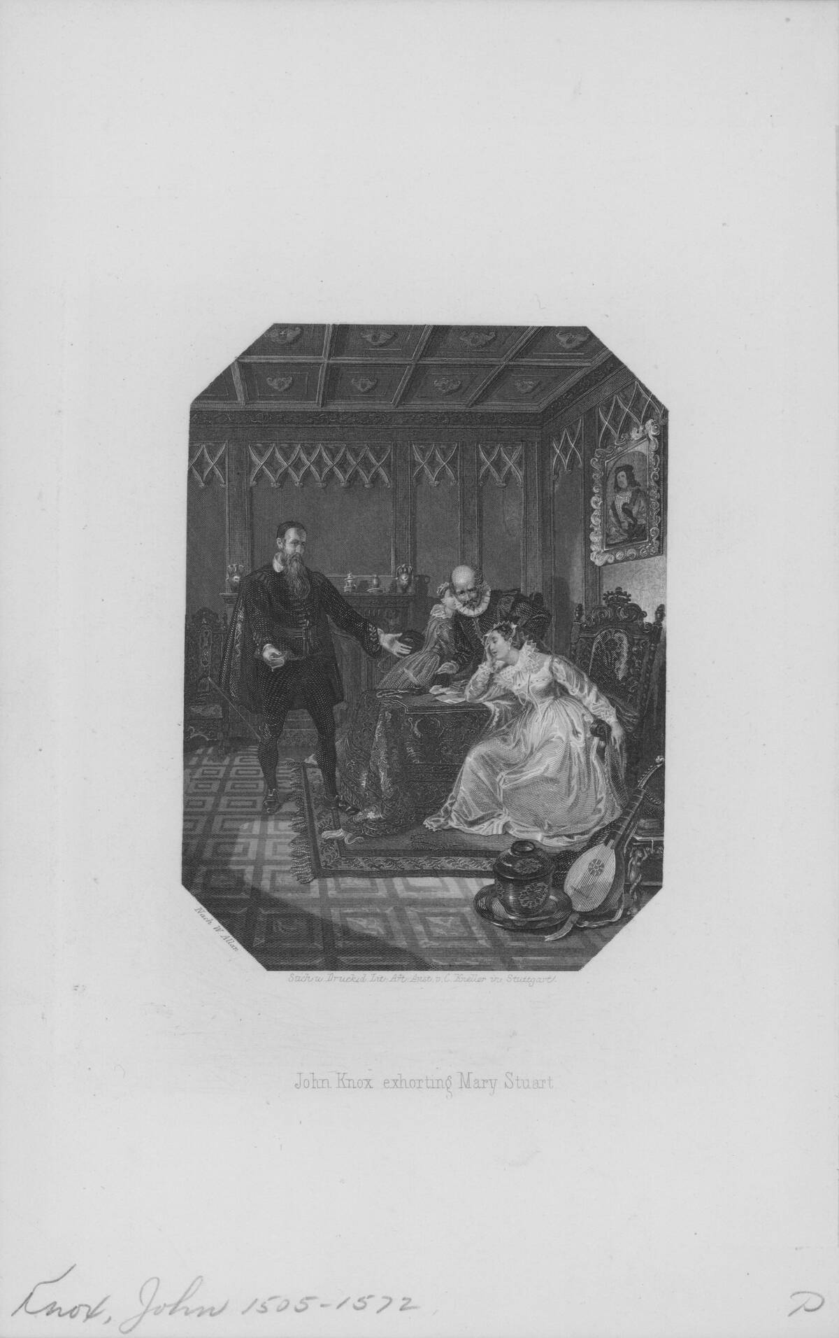 John Knox And Mary Stuart