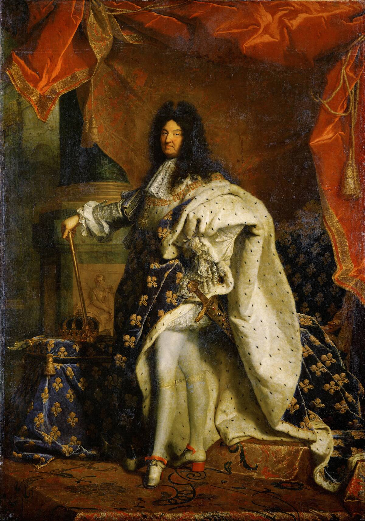 Portrait of King Louis XIV