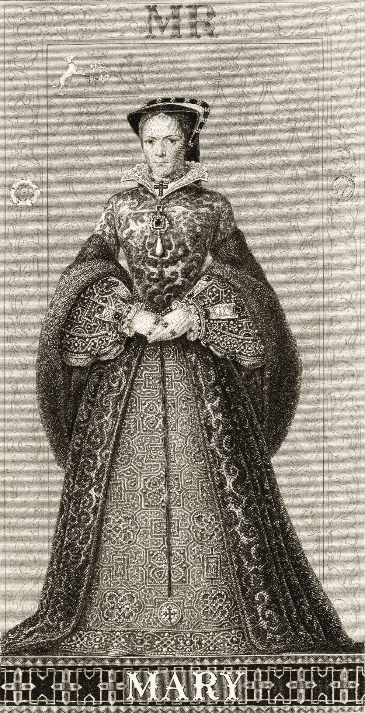 Mary I, 1516 to 1558