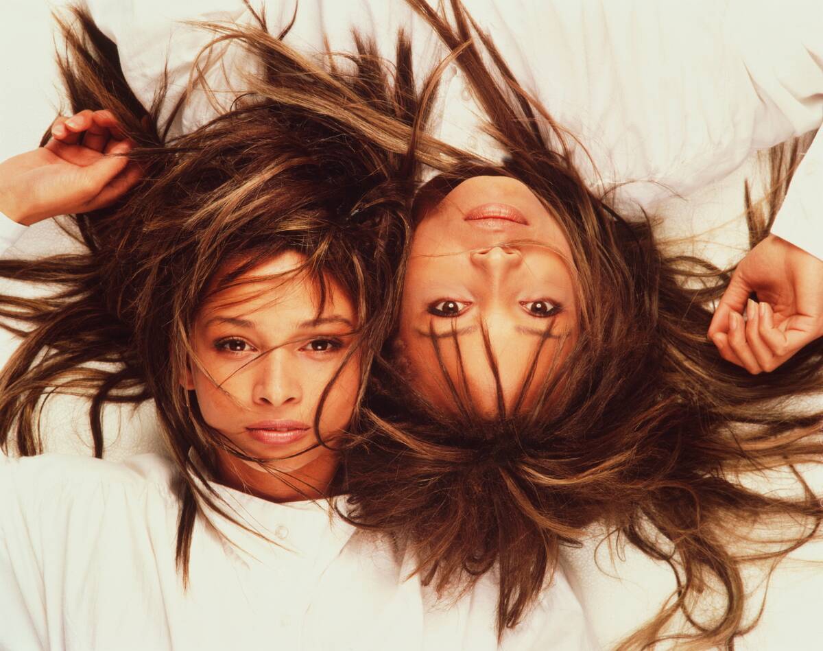 Mel And Kim Posed In London