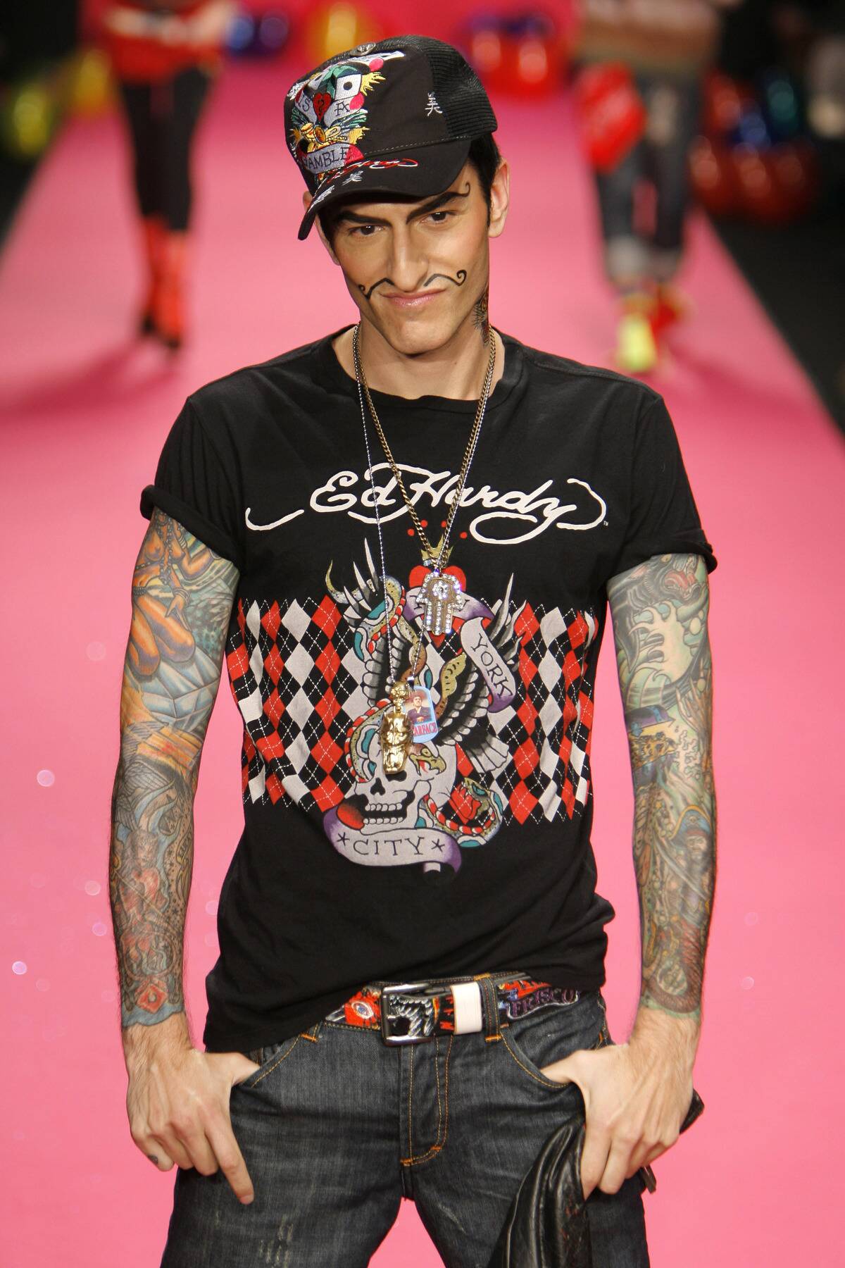Mercedes-Benz Fall 2007 L.A. Fashion Week at Smashbox Studios - Ed Hardy - Runway