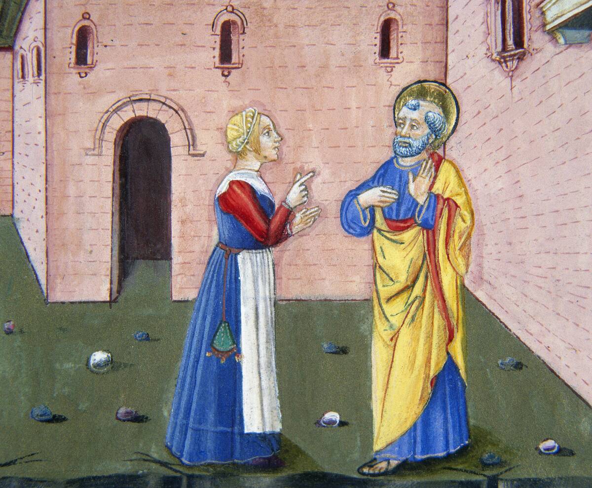 Miniature Depicting Peter