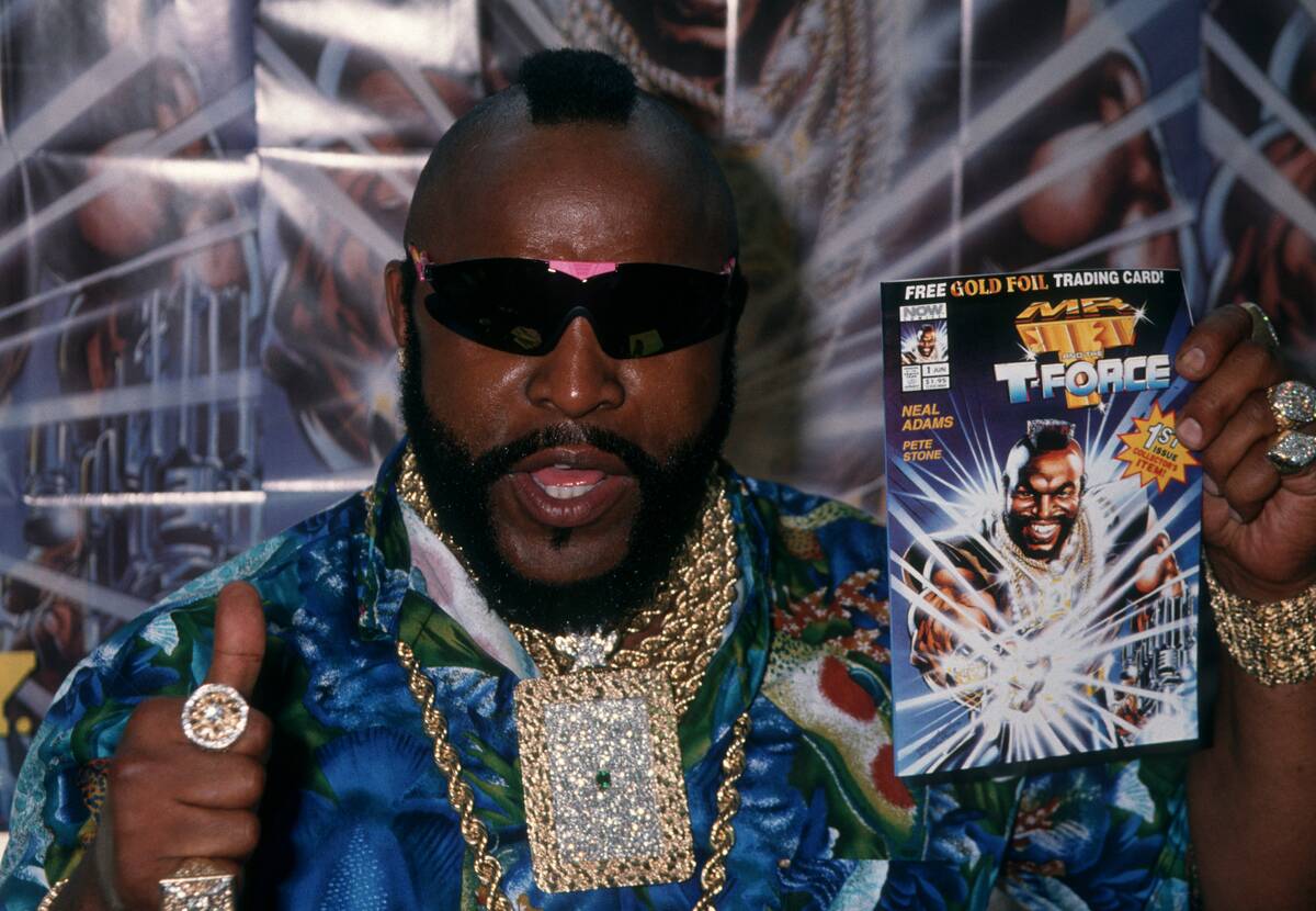 Mr. T In Store Appearance for New Comic Book