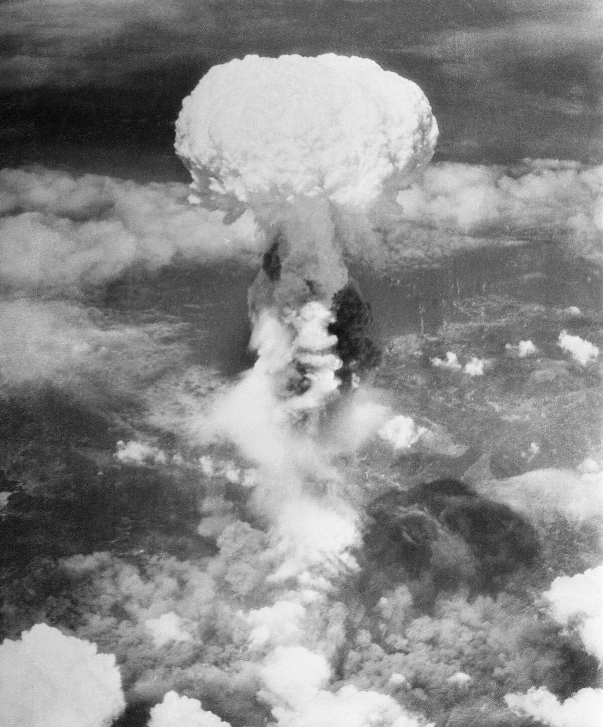 Mushroom Cloud Over Nagasaki