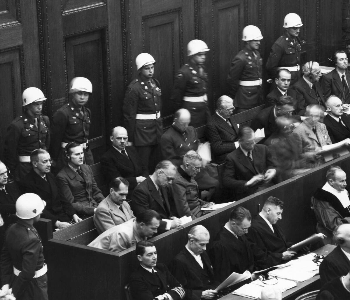 Nuremburg Trial/Hess/Goering/Keitel/
