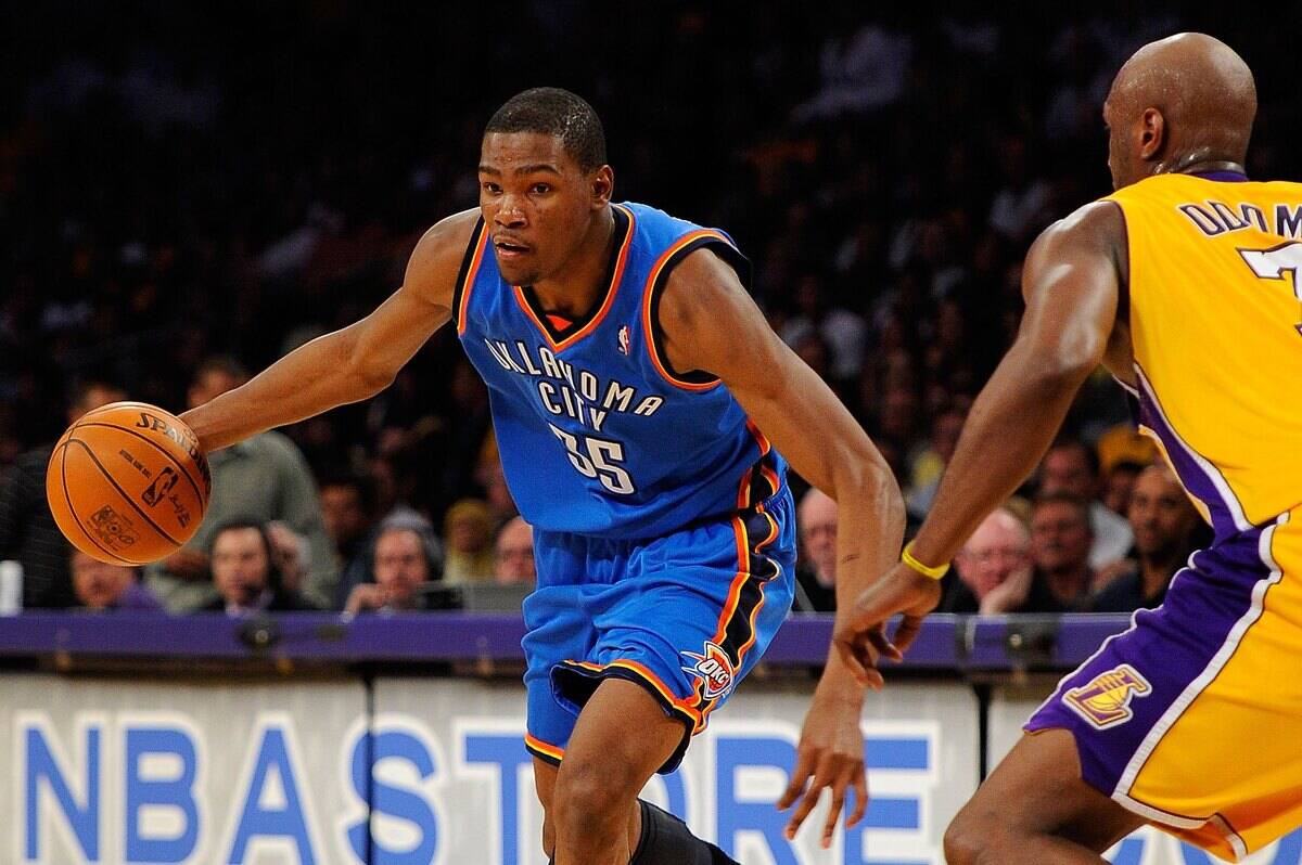Oklahoma City Thunder v Los Angeles Lakers, Game 5