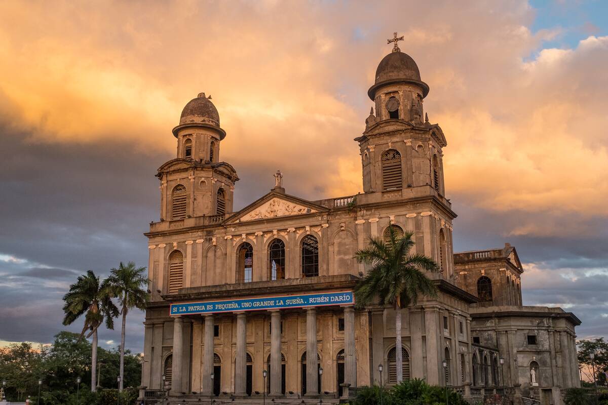 Old Cathedral Of Managua Old Cathedral Of Managua