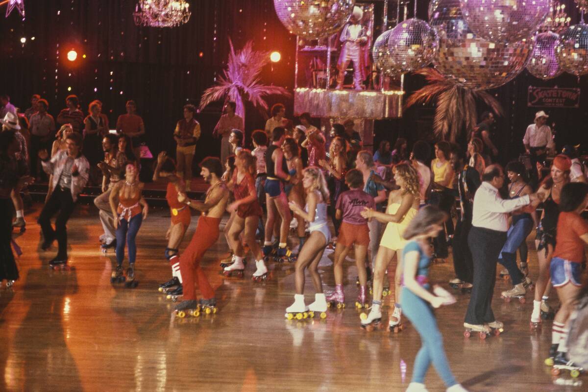 On The Set Of 'Skatetown, U.S.A.'