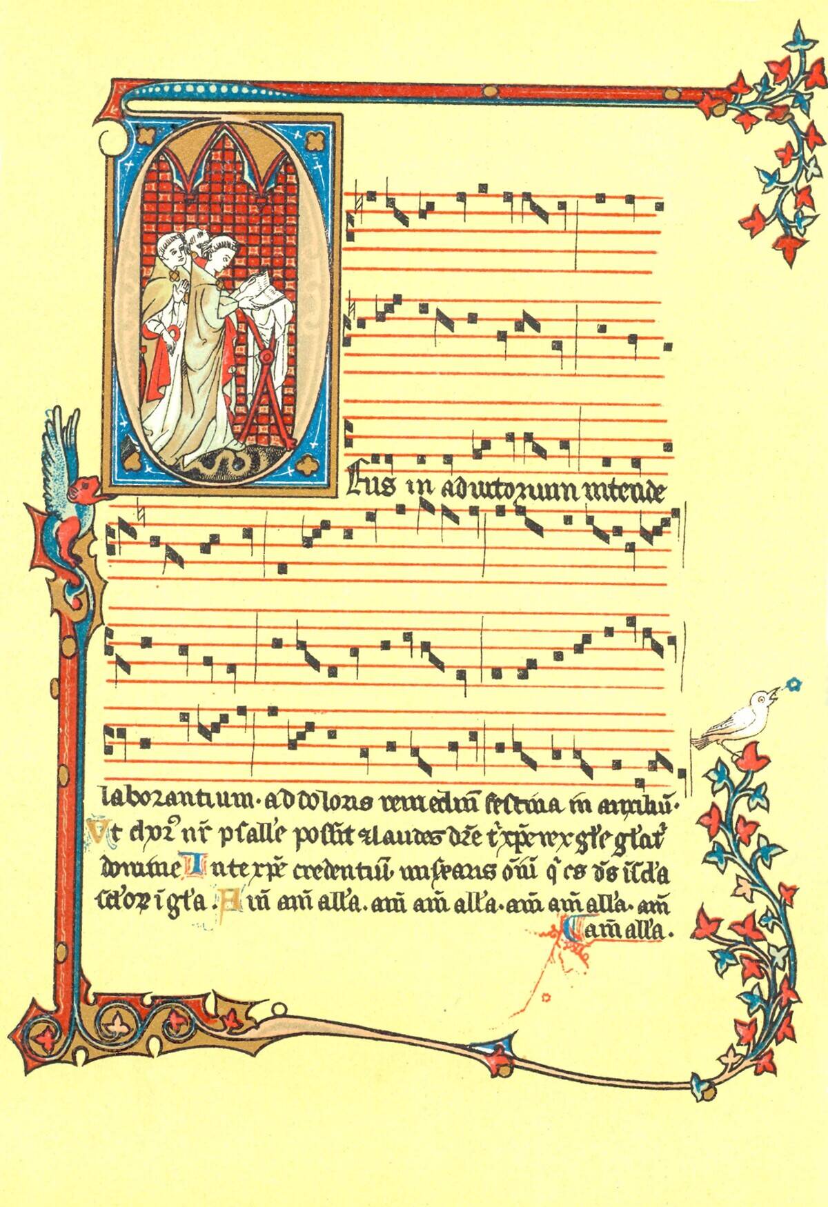Page from the Montpellier Codex.