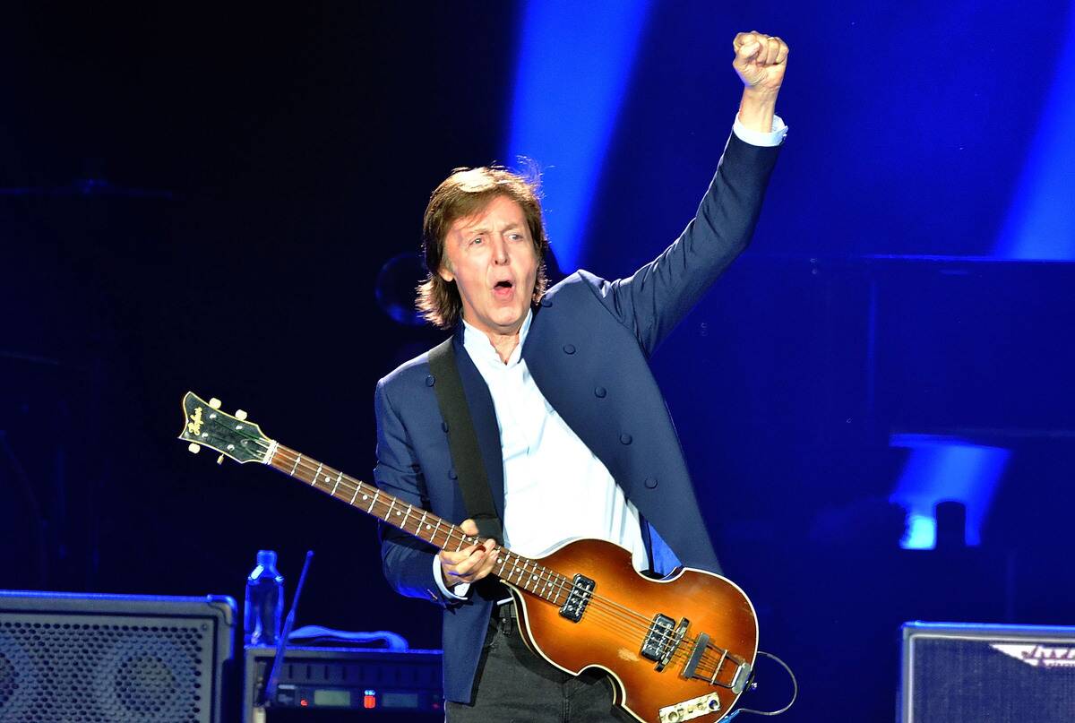 Paul McCartney Performs At O2 Arena In London