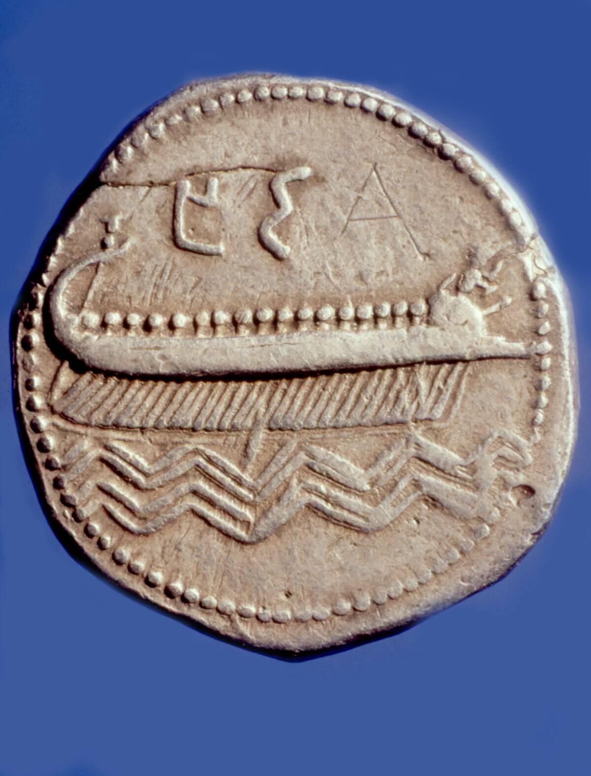 Phoenician coin, Cabinet des medaillesParis, Bibliotheque Nationale.