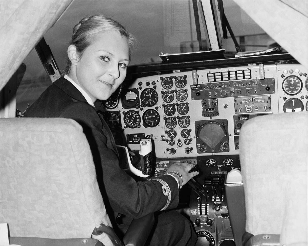 Pilot In Cockpit