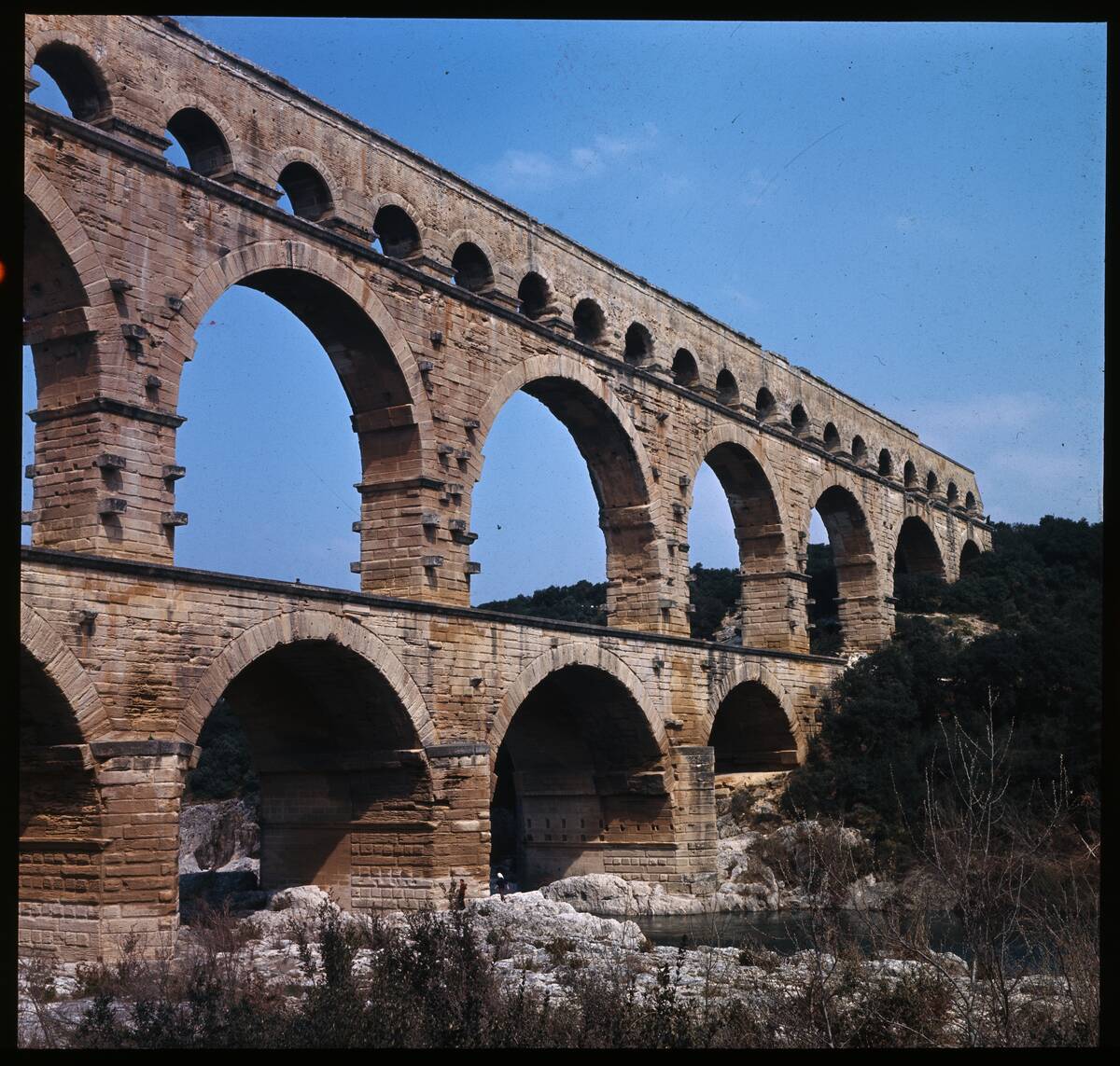 Pont du Gard Aqueduct in France