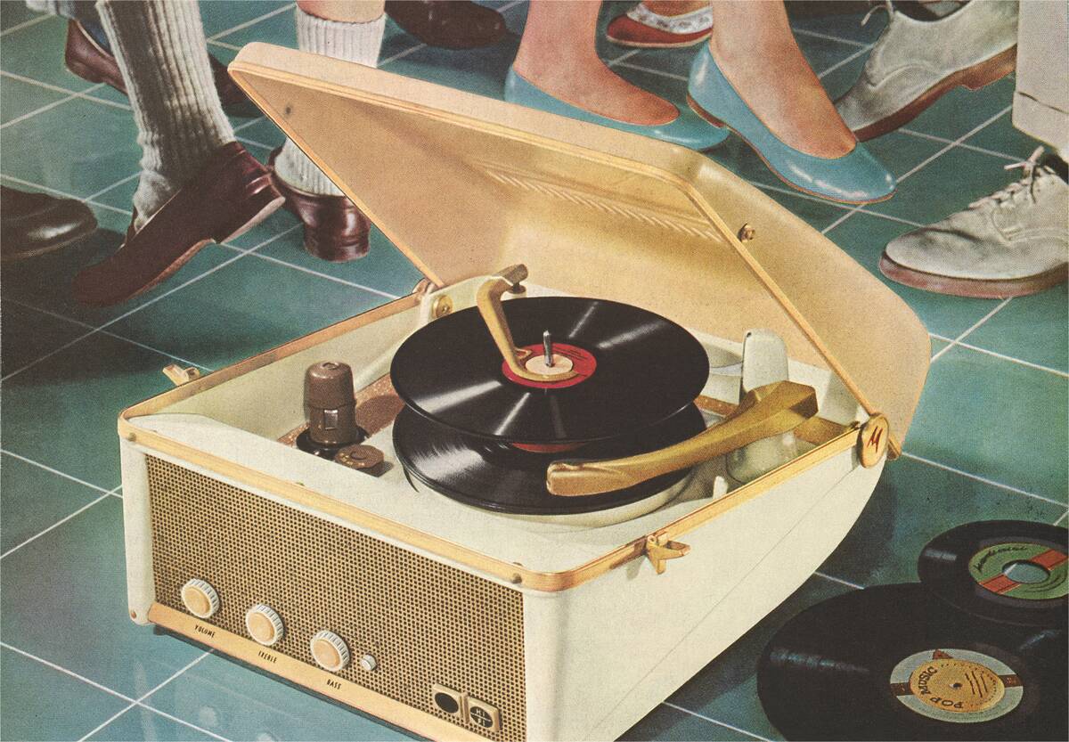 Portable Record Player
