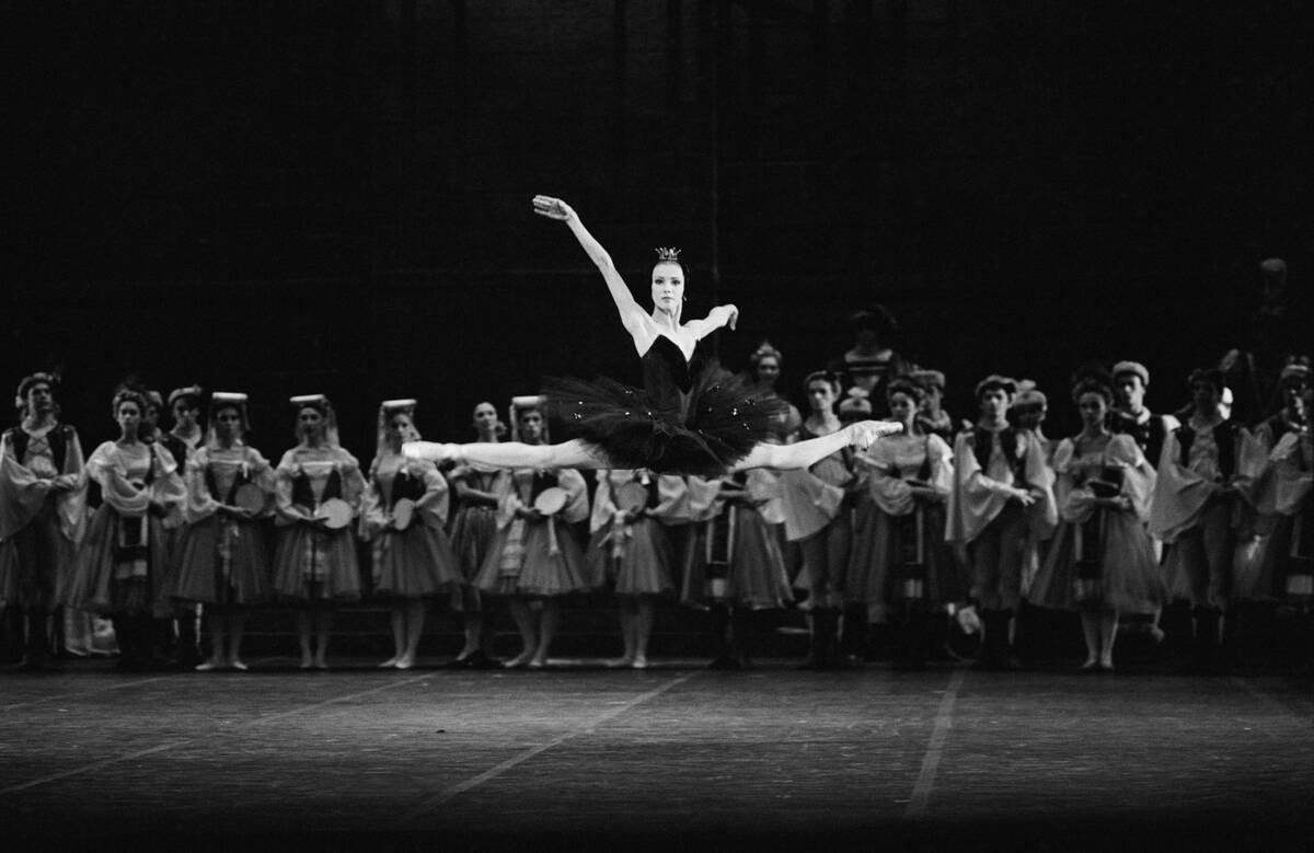 Prima Ballerina Sylvie Guillem Performs Swan Lake