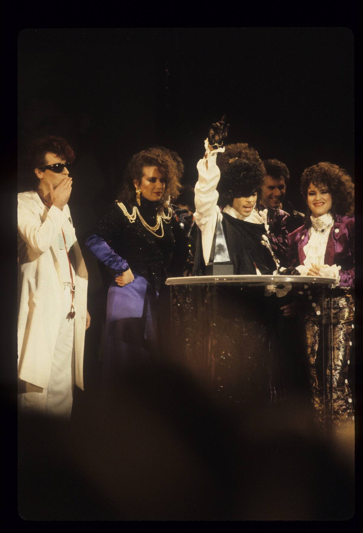 Prince And The Revolution Appearing On The 'American Music Awards'