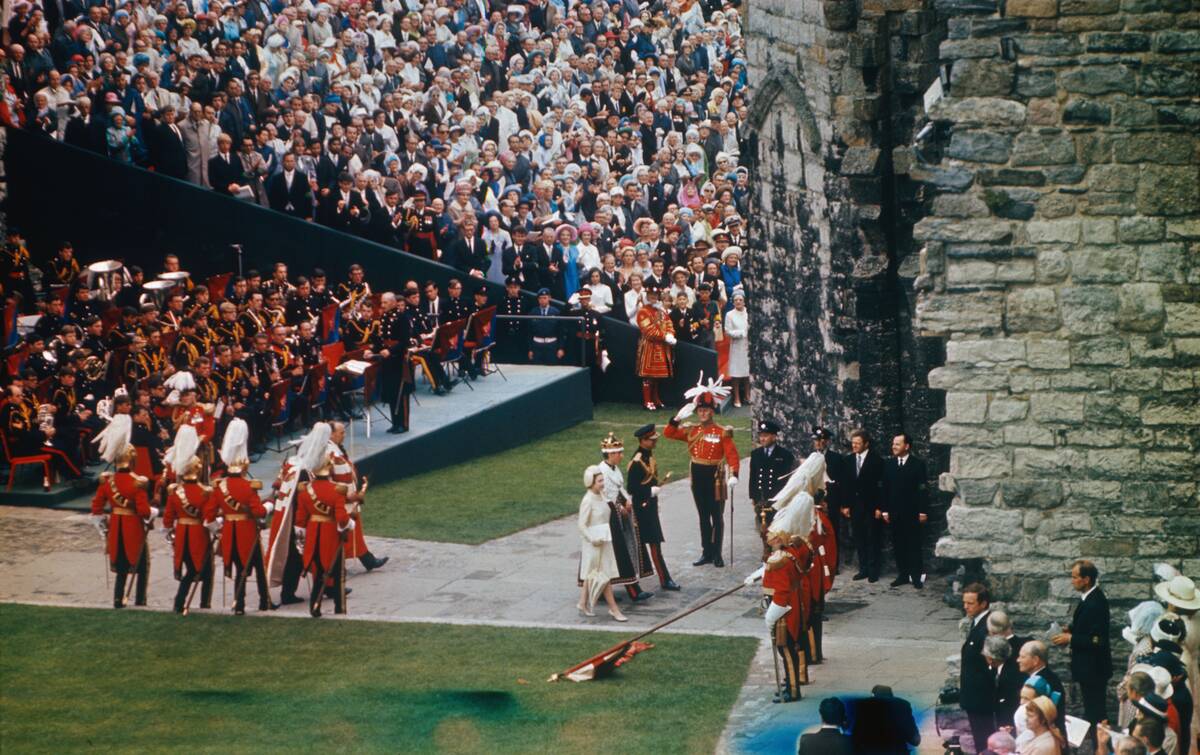 Prince Charles After Investiture