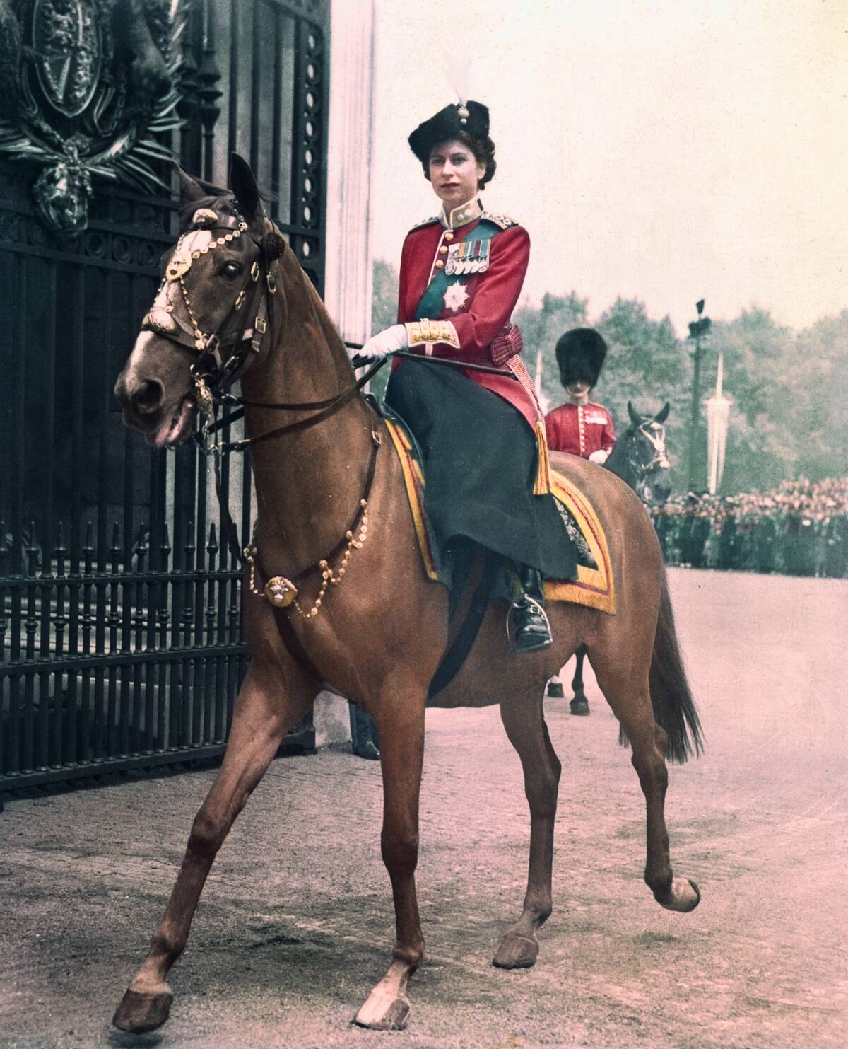 Princess Elizabeth Riding a Horse