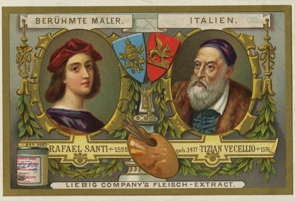 Rafael Santi and Tizian Vecellio