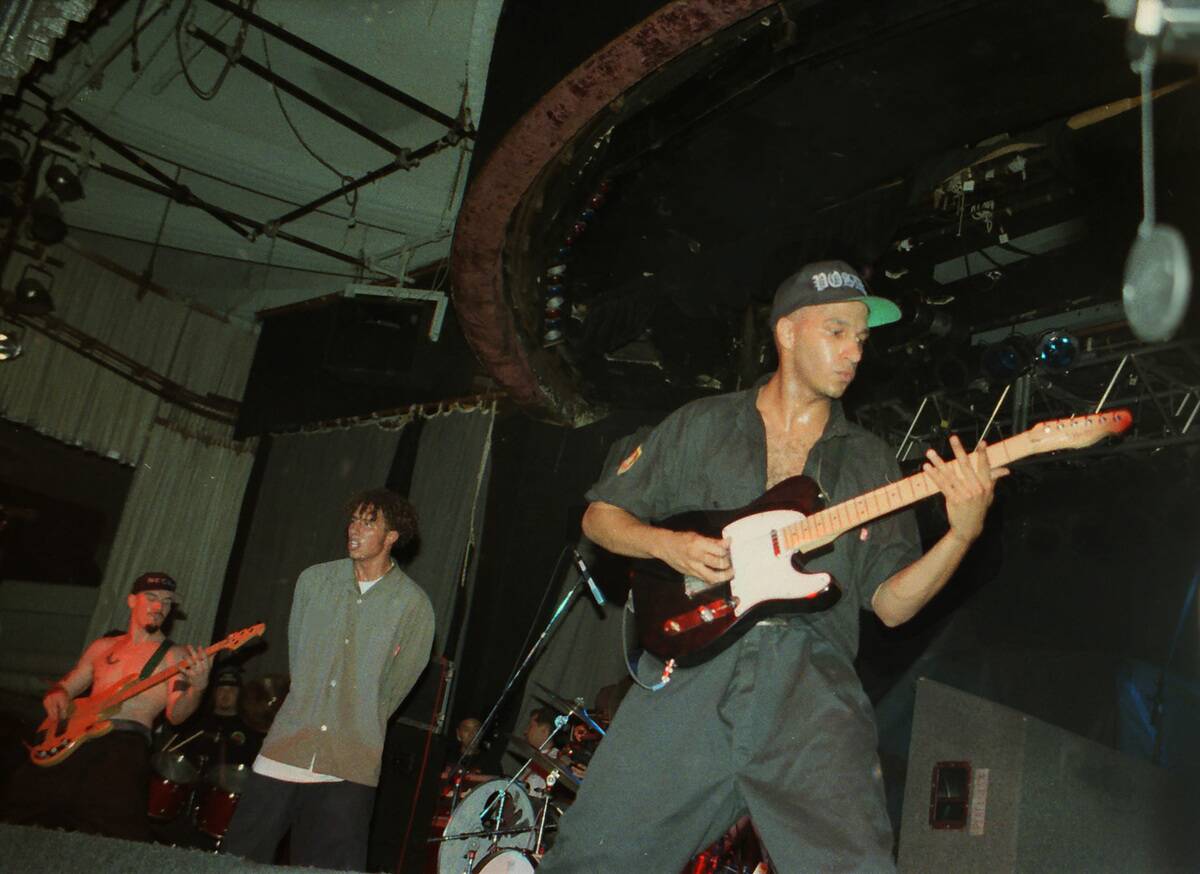 Rage Against the Machine at the Hollywood Palladium