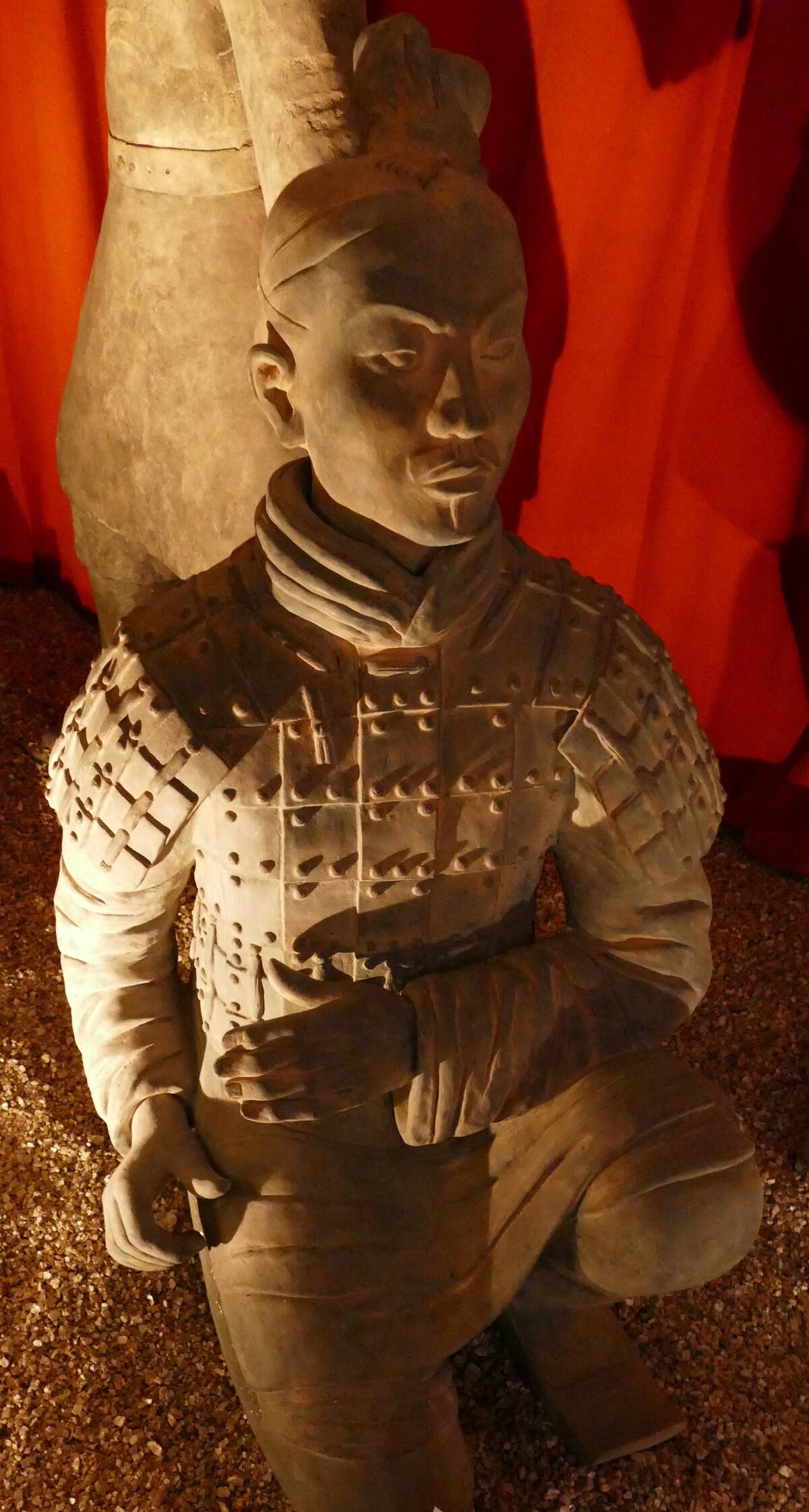 Reproduction of a figure from the Terracotta Army.