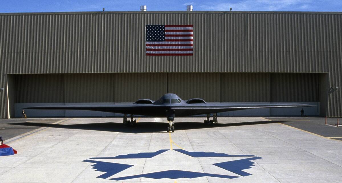 Rollout Ceremony of Stealth B-2 Bomber