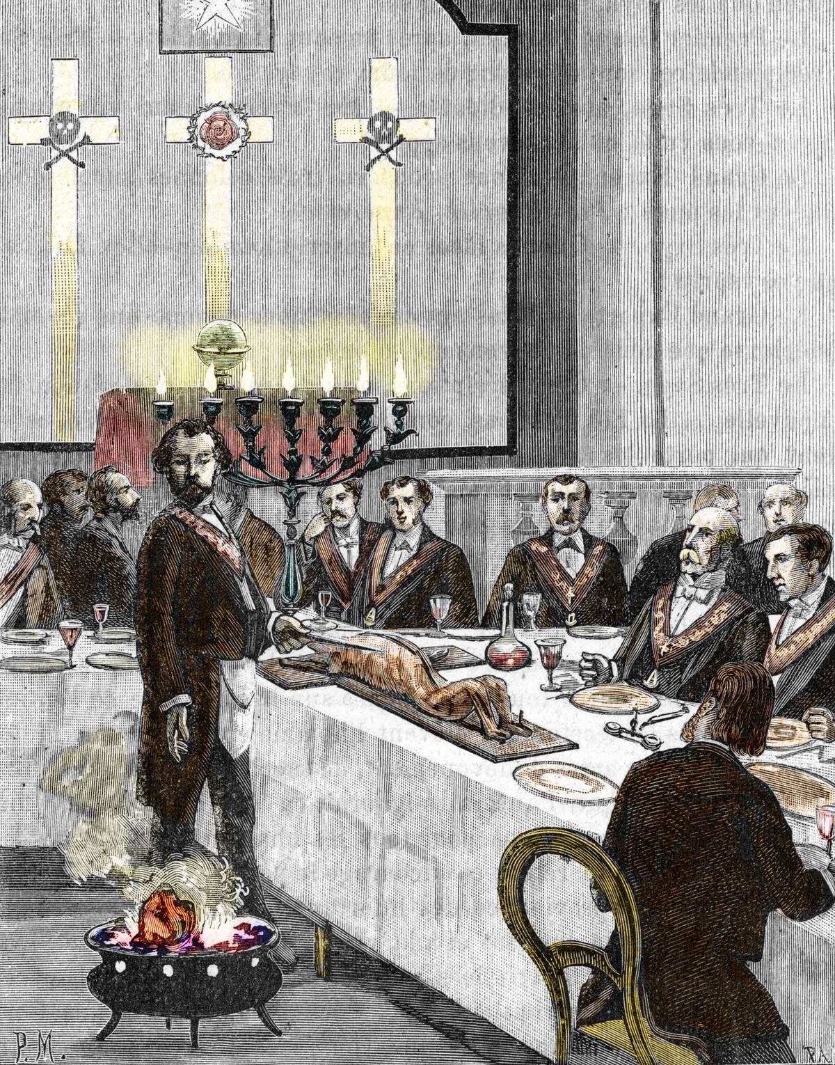 Rosicrucian ceremony