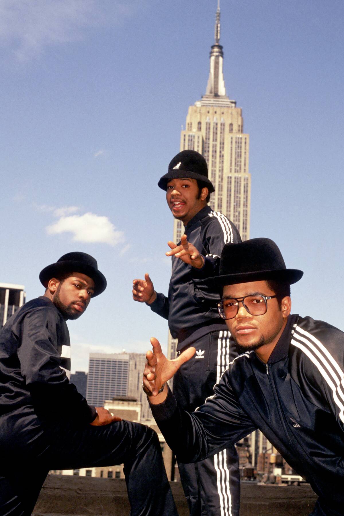 Run DMC Portrait Session In NY