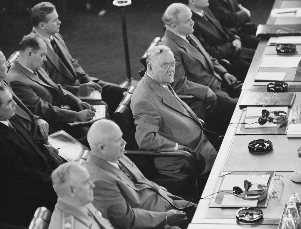 Russian Representatives at Geneva Conference, 1955