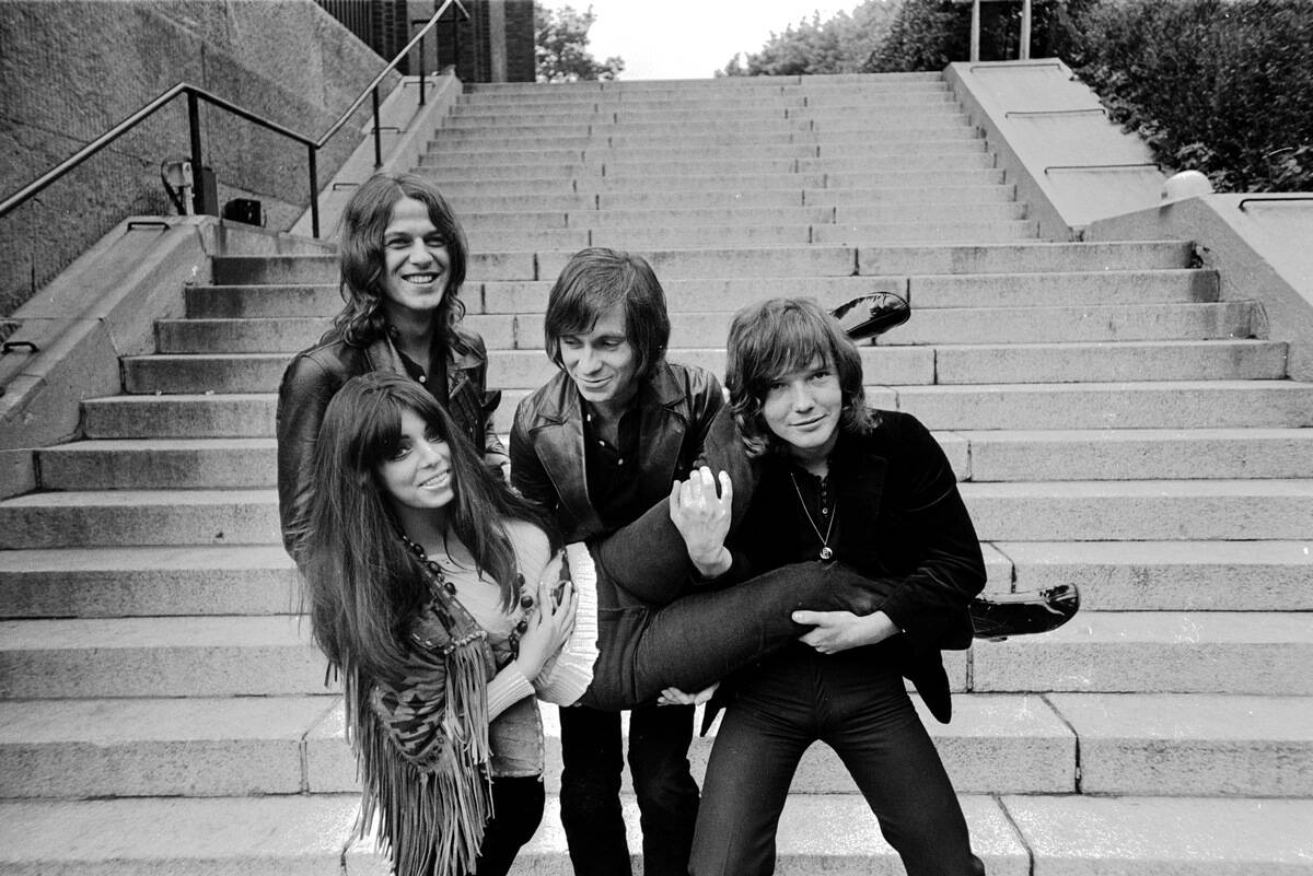 Shocking Blue - Musikgruppe, Rockmusik, Niederlande - Mariska Veres, Robby Von Leeuwen, Klaasje Van Der Wal und Cornelius Van Der Beek (Reihenfolge unklar)