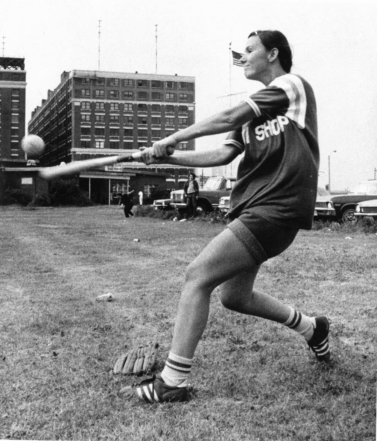 Softball Player Pat Hurney