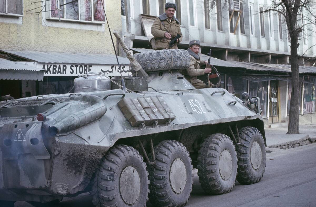 Soviet Soldiers In Kabul