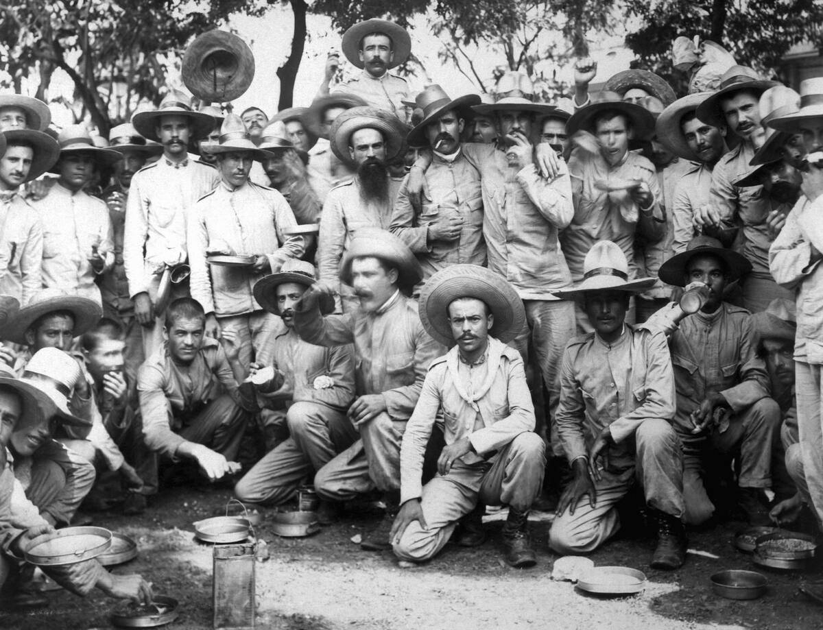 Spanish Prisoners During Spanish-American War