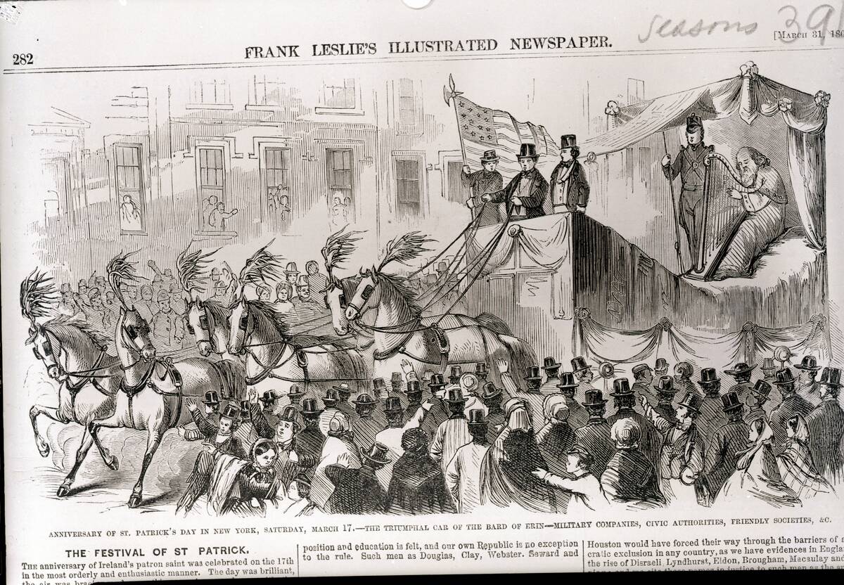 St. Patrick's Day In 1860s New York