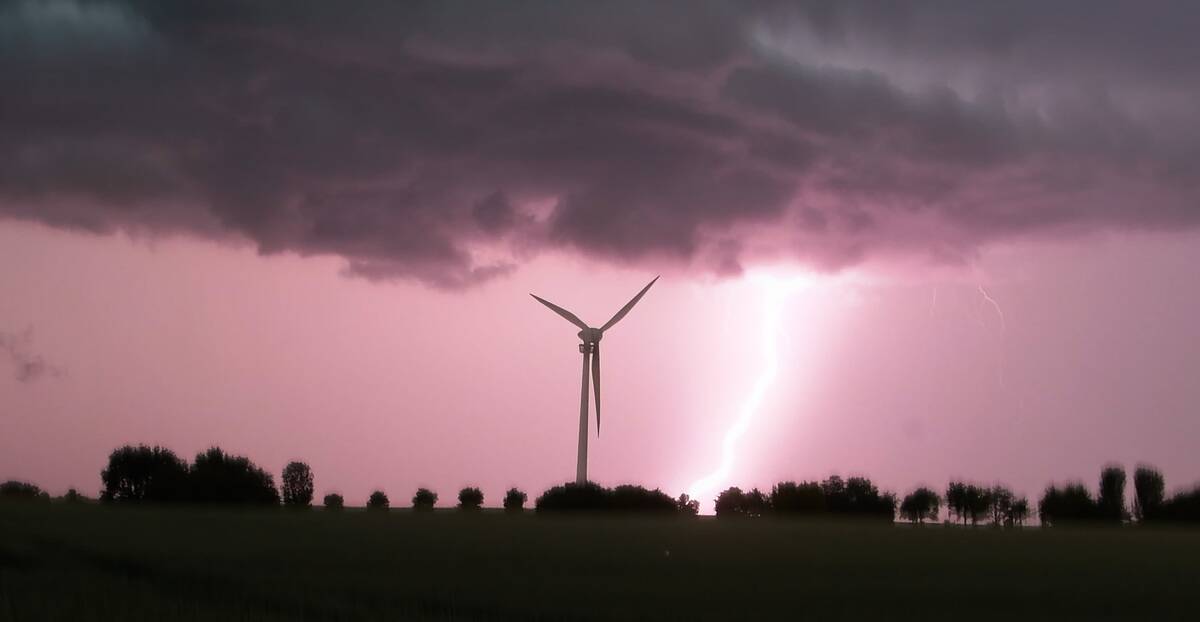 Storms in Lower Saxony