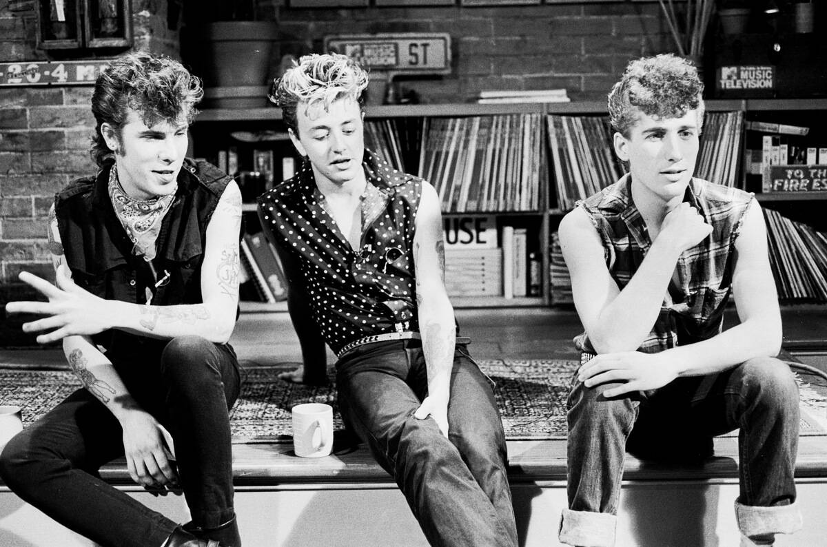 Stray Cats At MTV