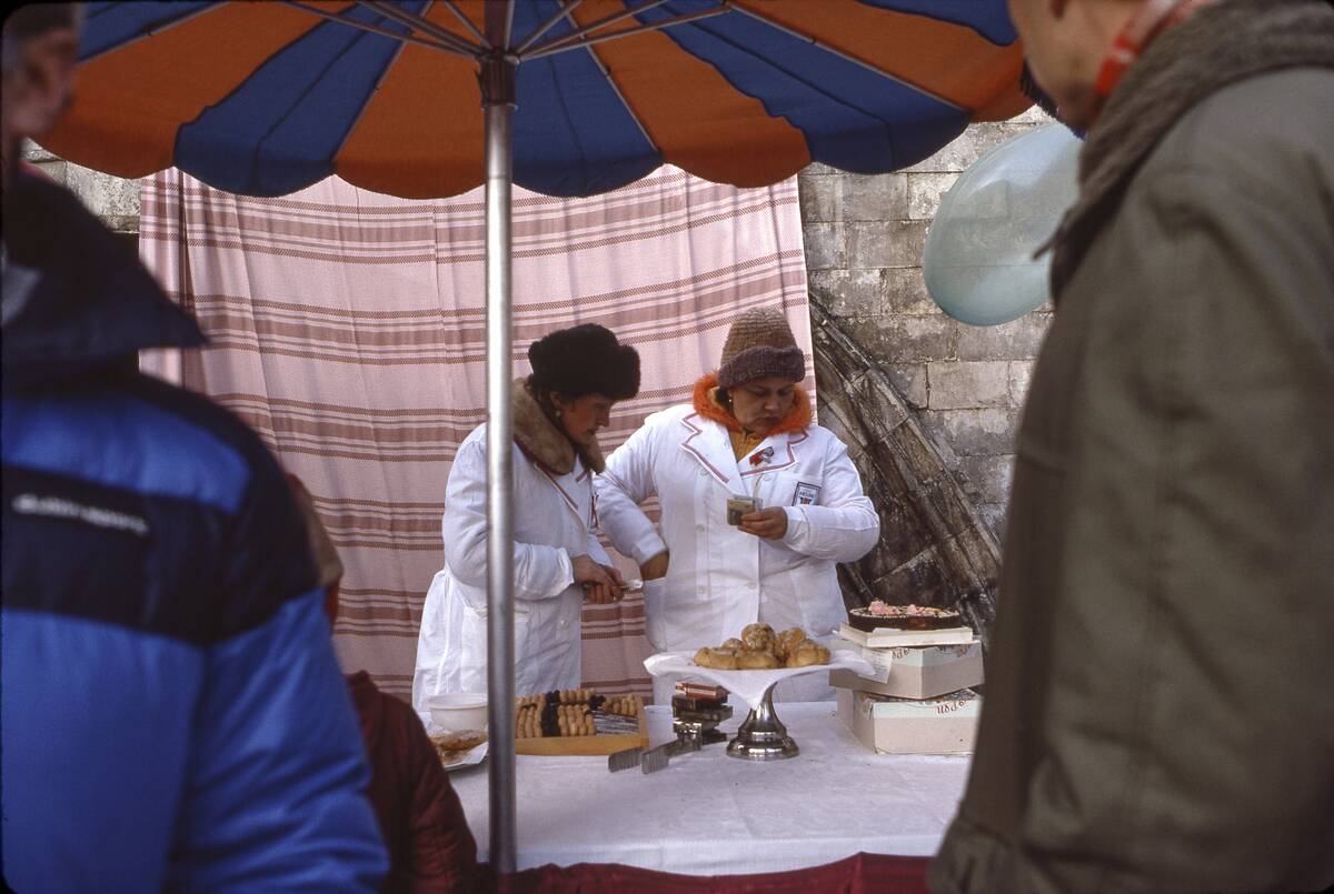 Street Vendors Sell Treats