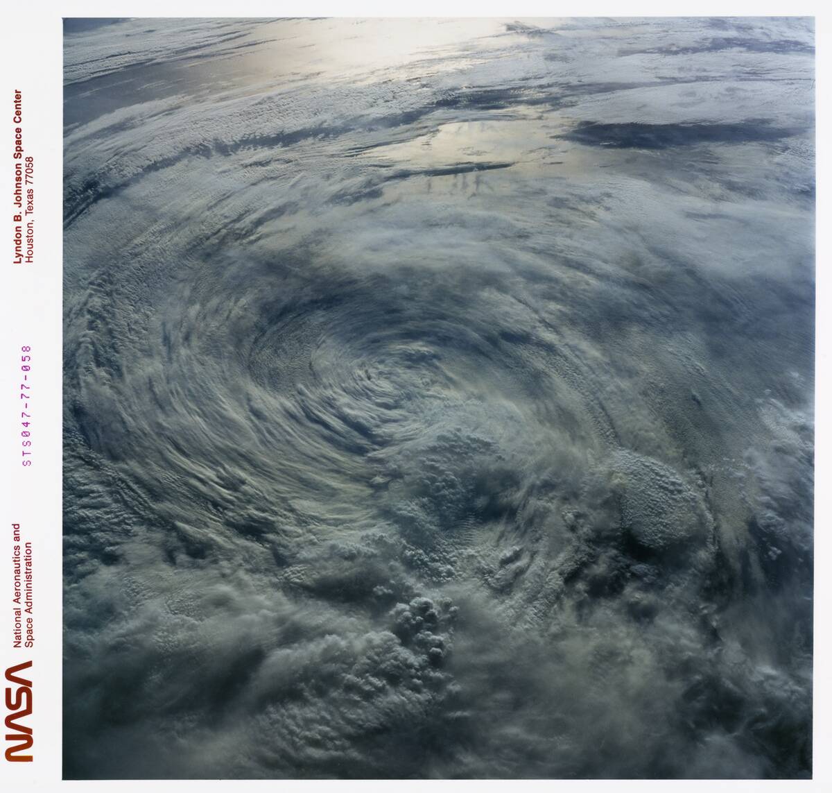 STS-47 Space Shuttle Endeavour Earth Observation