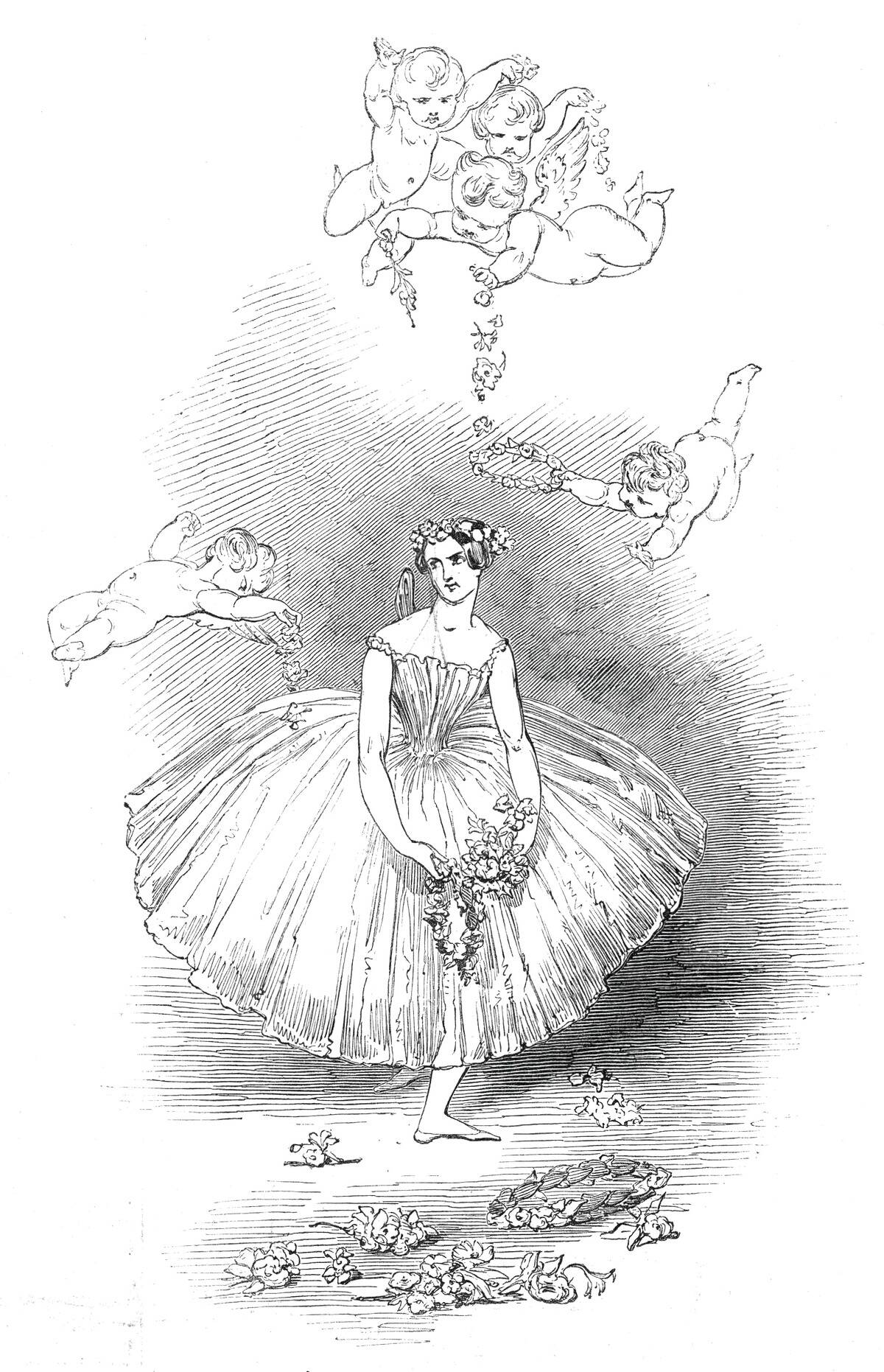 Taglionis Farewell - By Kenny Meadows,