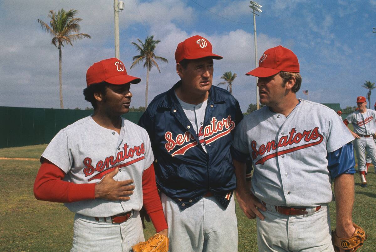 Ted Williams Chatting with Ball Players