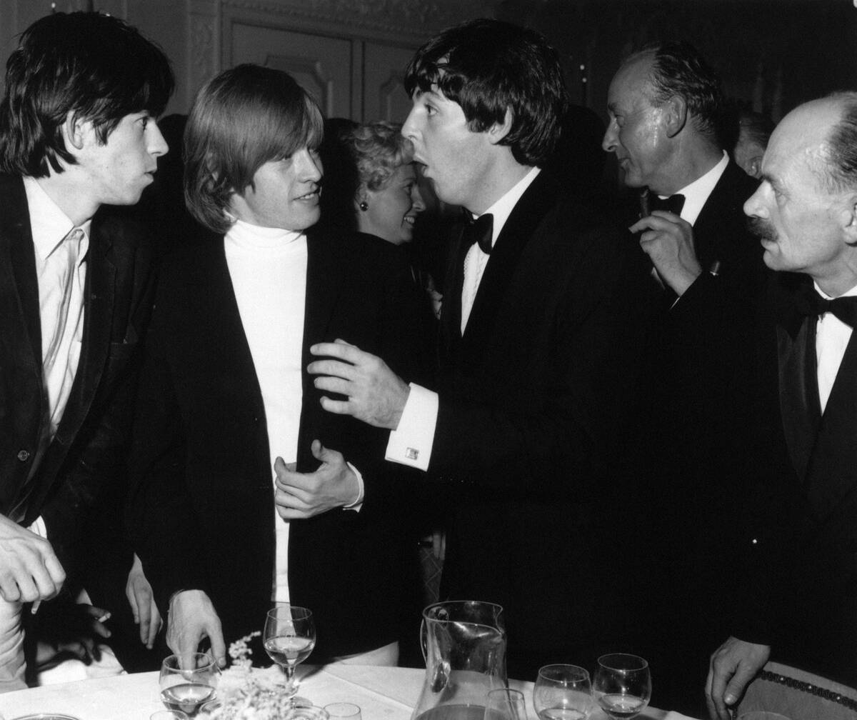 The Beatles met The Stones