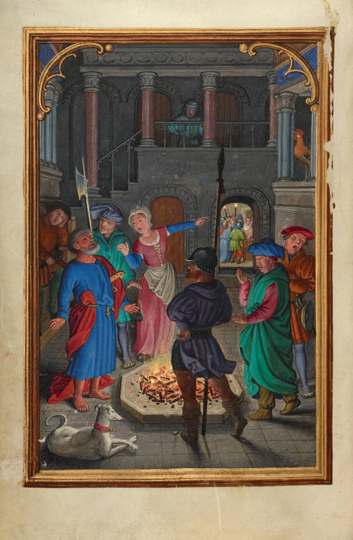 The Denial Of Saint Peter; Prayer Book Of Cardinal Albrecht Of Brandenburg