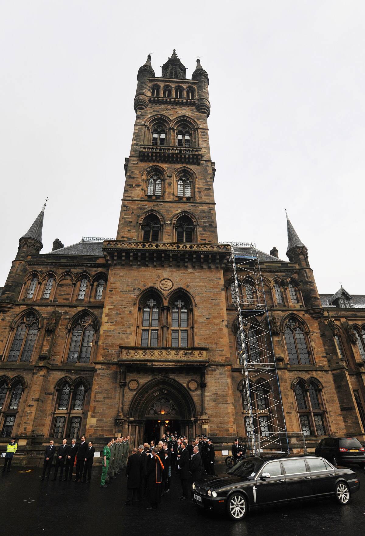 The Funeral Is Held For Helicopter Pilot David Traill